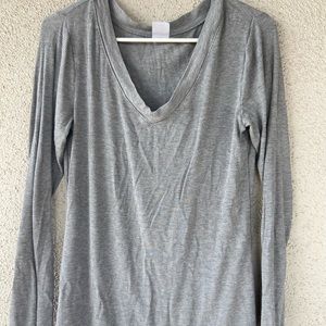 No Boundaries Long Sleeve V-Neck Top